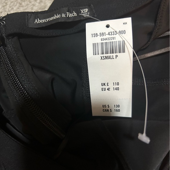 Abercrombie & Fitch Wide Strap Corset Midi Dress - Picture 7 of 10